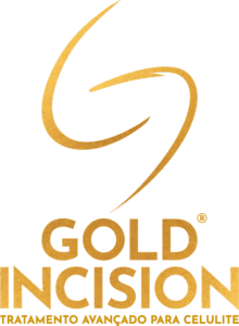 logotipo do tratamento avançado para celulite com goldincision