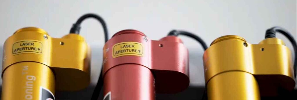 Ponteiras coloridas para remoção de tatuagem a laser