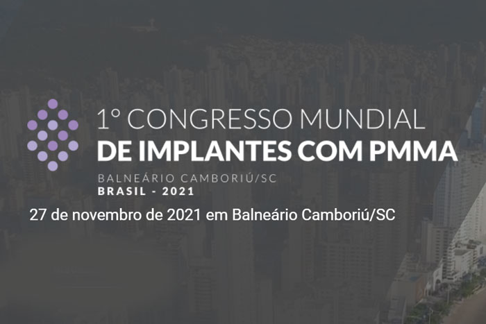 Dr. Roberto Chacur é speaker no 1º Congresso Mundial de Implantes com PMMA